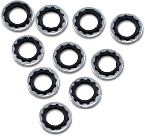 Banjo Washers - 3/8"/10mm DragSpecialties 348014HC-3 - Main Product View