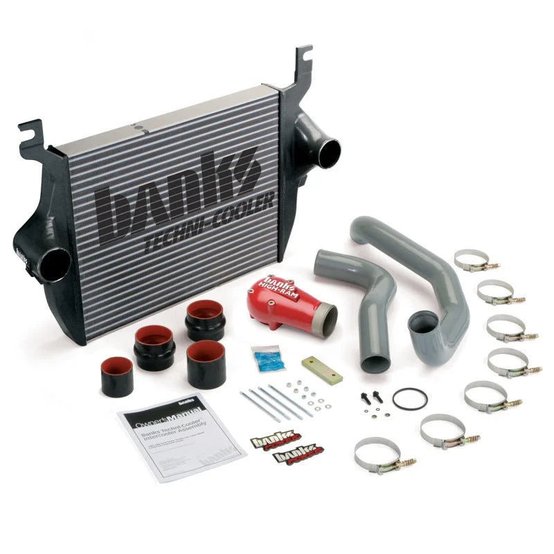 Banks Power 03-04 Ford 6.0L F250-450 Techni-Cooler System - Side View