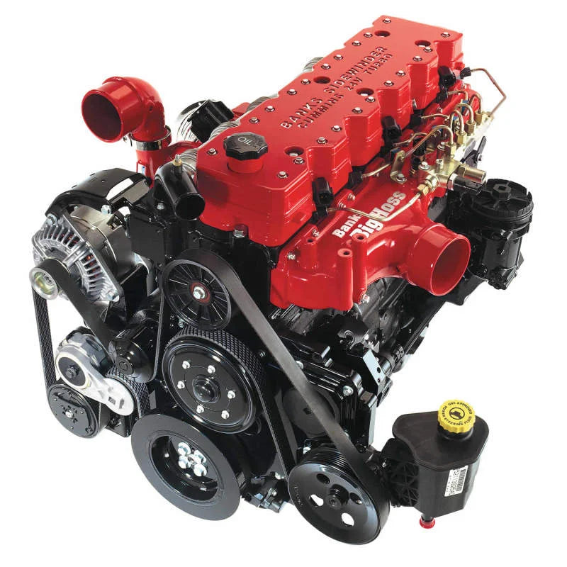 Banks Power 03-07 Dodge 5.9L Big Hoss Intake Manifold Syst - Back View