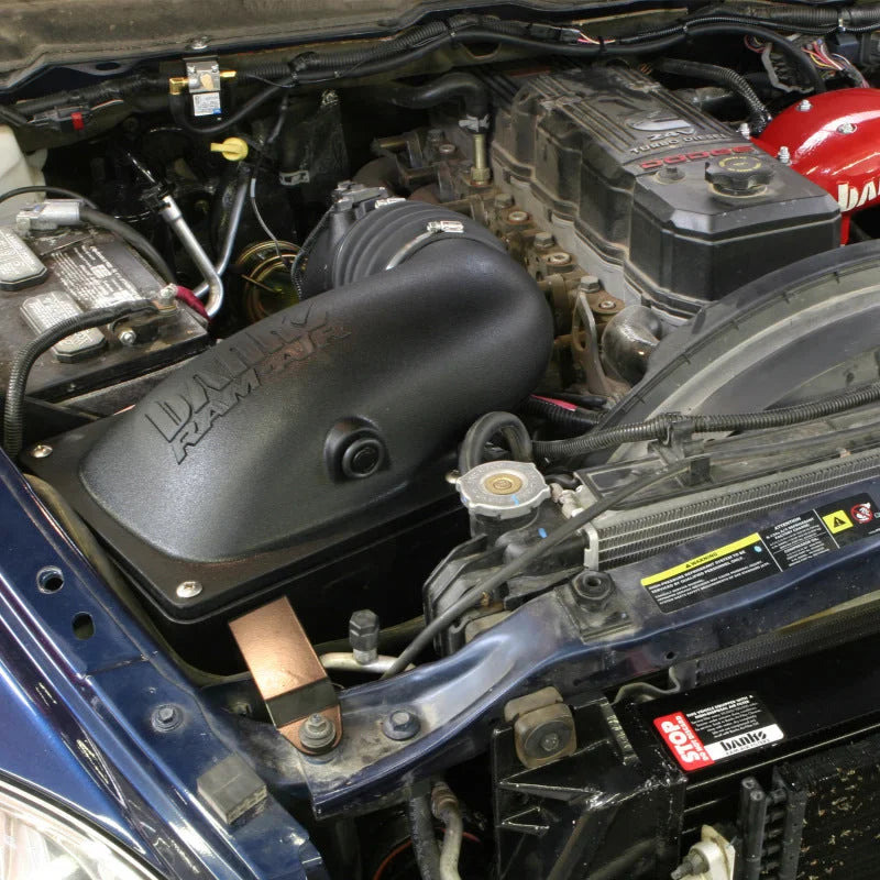Banks Power 03-07 Dodge 5.9L Ram-Air Intake System - Dry Filter - Installation View
