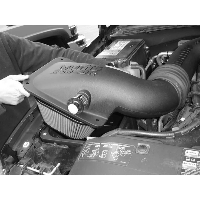 Banks Power 04-05 Chevy 6.6L LLY Ram-Air Intake System - Installation View