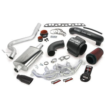Load image into Gallery viewer, Banks Power 04-06 Jeep 4.0L Wrangler Unlimited PowerPack System - SS Single Exhaust w/ Black Tip - Main Product View