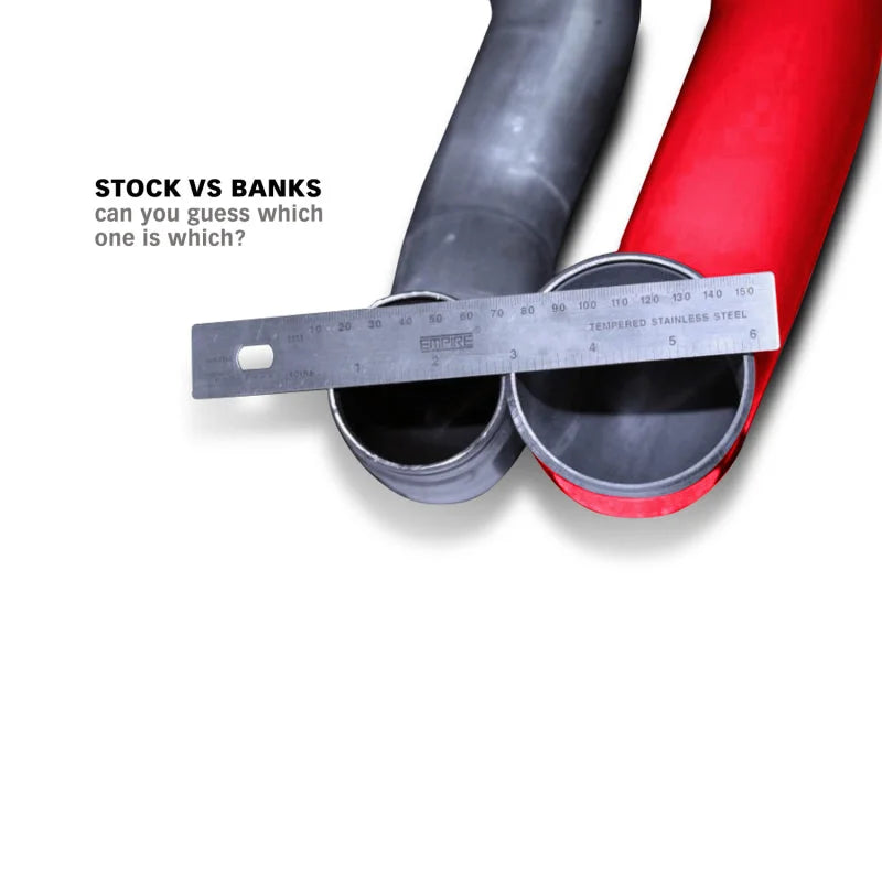 Banks Power 04.5-09 Chevy 6.6L Boost Tube Upgrade Kit - Side View