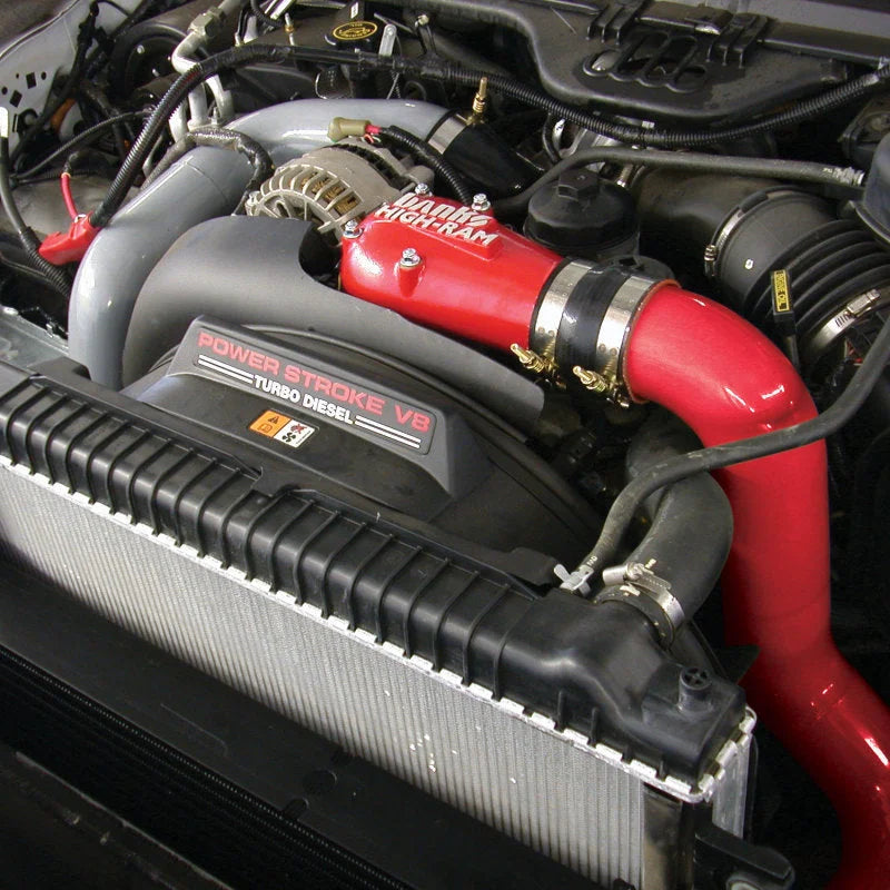 Banks Power 05-07 Ford 6.0L Stock-Intercooler High-Ram Air Intake System - Back View