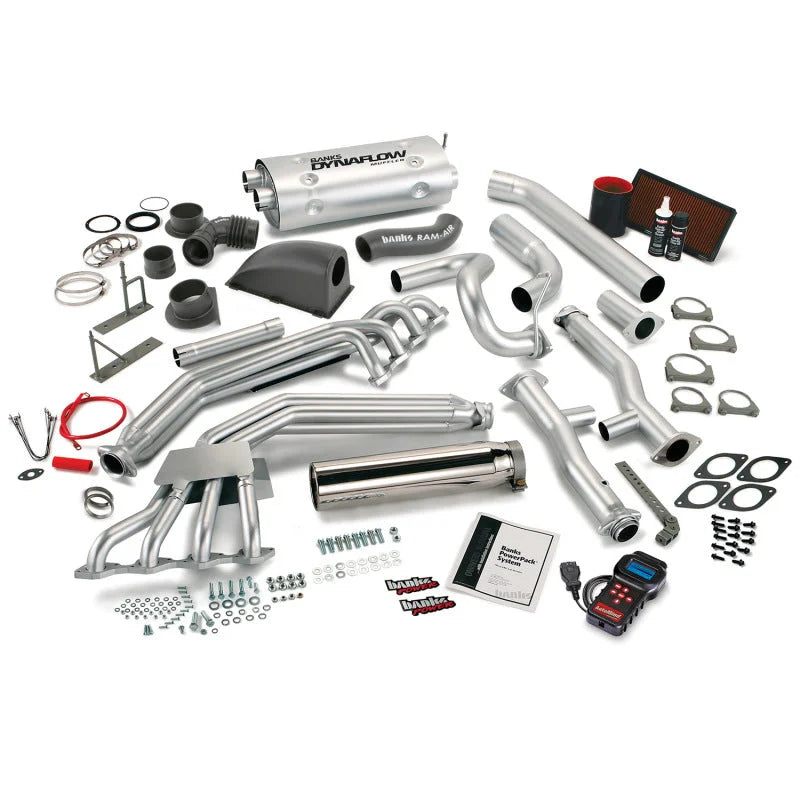 Banks Power 05-08 GM 8.1L Mh-W24 (R-Exit) PowerPack System W/AutoMind - Main Product View