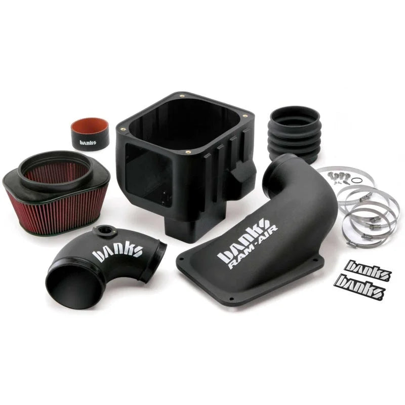 Banks Power 06-07 Chevy 6.6L LLY/LBZ Ram-Air Intake System - Back View