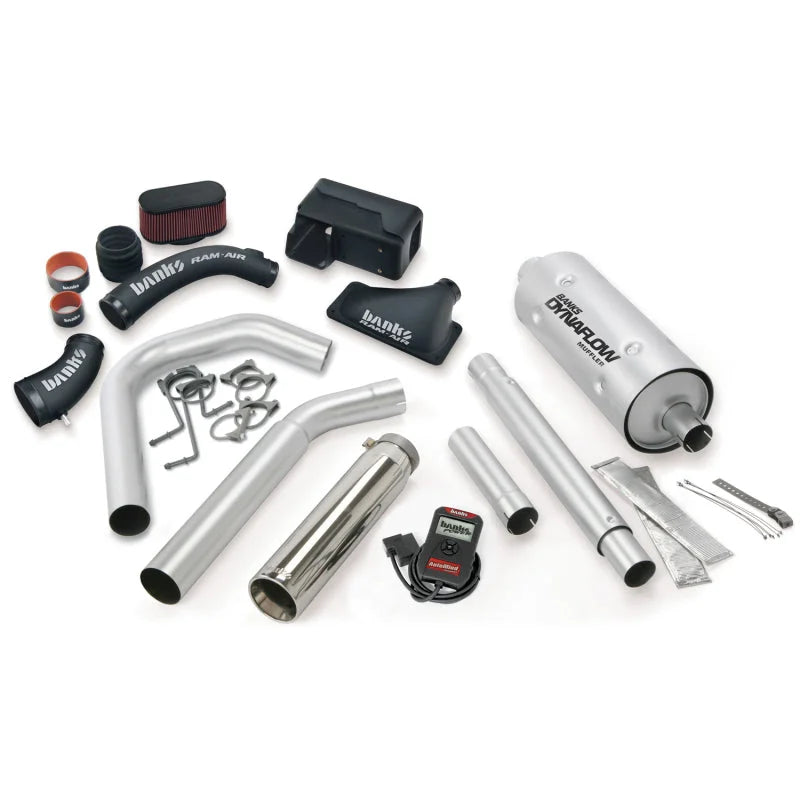 Banks Power 06-12 Frd 6.8 MH-A (R-Exit) Stinger System w/ AutoMind - Side View