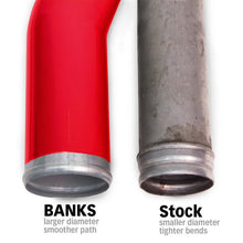 Load image into Gallery viewer, Banks Power 07-09 Ram 6.7L Diesel Boost Tube System - Driver Side - Side View