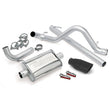 Load image into Gallery viewer, Banks Power 07-11 Jeep 3.8L Wrangler - 2dr Monster Exhaust System - SS Single Exhaust w/ Black Tip - Main Product View