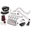 Load image into Gallery viewer, Banks Power 07-11 Jeep 3.8L Wrangler - 4dr Stinger Sys w/ AutoMind - SS Single Exhaust w/ Black Tip - Side View