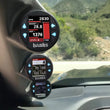 Load image into Gallery viewer, Banks Power 08-10 Ford F-250/F-350 6.4L Six-Gun Diesel Tuner w/ iDash-1.8 - Side View
