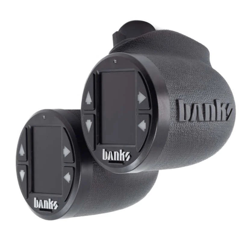 Banks Power 09-18 Dodge RAM 1500 iDash Stealth Pod Mounts - Dual Gauge - Installation View