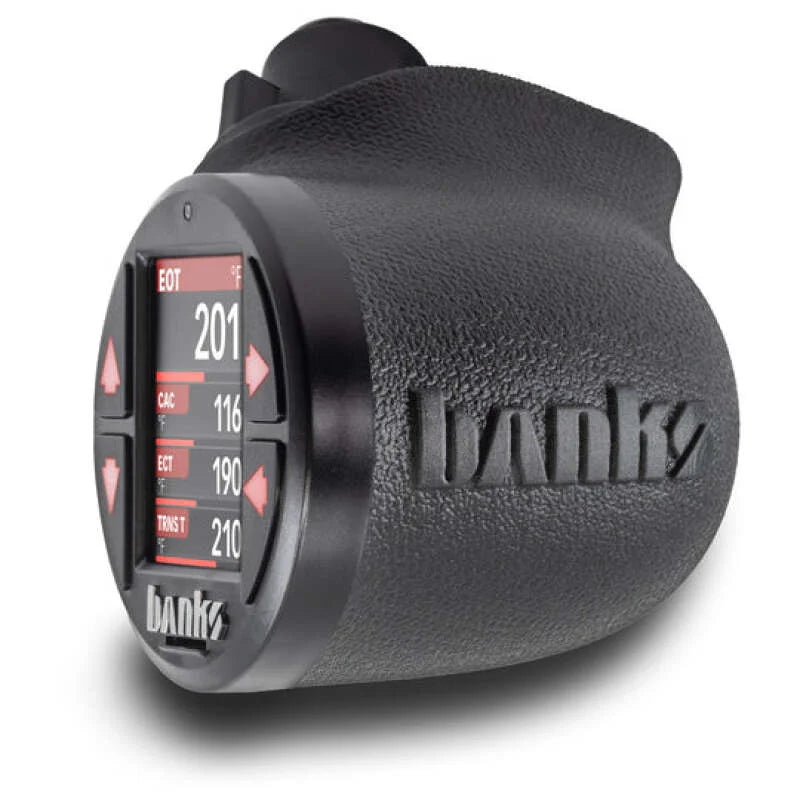 Banks Power 09-18 RAM 1500/19-23 2500 Classic/12-18 2500 iDash Stealth Pod Mount - Single Gauge - Back View
