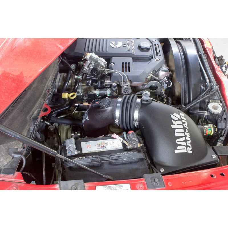 Banks Power 10-12 Dodge 6.7L Ram-Air Intake System - Back View