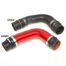 Load image into Gallery viewer, Banks Power 10-12 Ram 6.7L Diesel OEM Replacement Cold Side Boost Tube - Red - Side View