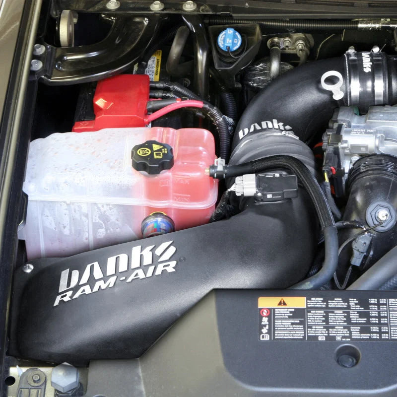 Banks Power 11-12 Chevy 6.6L LML Ram-Air Intake System - Side View