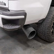 Load image into Gallery viewer, Banks Power 11-15 Chevrolet Silverado 6.6L LML 5in Monster Exhaust w/ SideKick S/S Black Tip - Back View