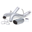 Load image into Gallery viewer, Banks Power 11-15 Chevrolet Silverado 6.6L LML 5in Monster Exhaust w/ SideKick S/S Chrome Tip - Back View