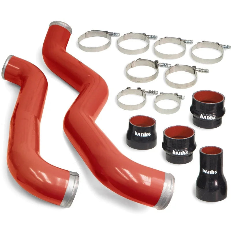 Banks Power 11-16 Chevy/GMC 2500HD/3500HD Diesel 6.6L Boost Tube Upgrade Kit - Back View