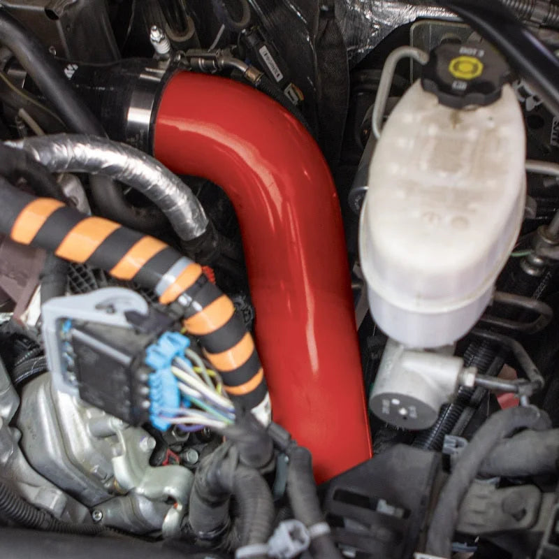 Banks Power 11-16 Chevy/GMC 2500HD/3500HD Diesel 6.6L Boost Tube Upgrade Kit - Installation View