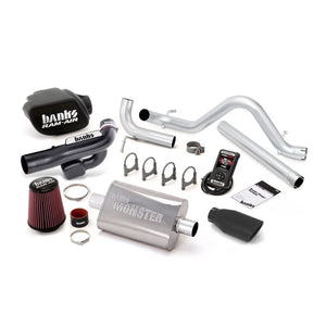 Banks Power 12-14 Jeep 3.6L Wrangler - 4dr Stinger Sys w/ AutoMind - SS Single Exhaust w/ Black Tip - Main Product View