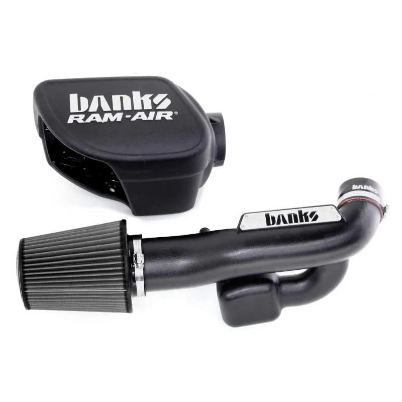 Banks Power 12-15 Jeep 3.6L Wrangler Ram-Air Intake System - Dry Filter - Side View