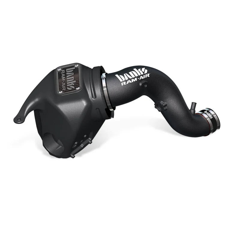 Banks Power 13-17 Ram 2500/3500 6.7L Ram-Air Intake System - Dry Filter - Side View
