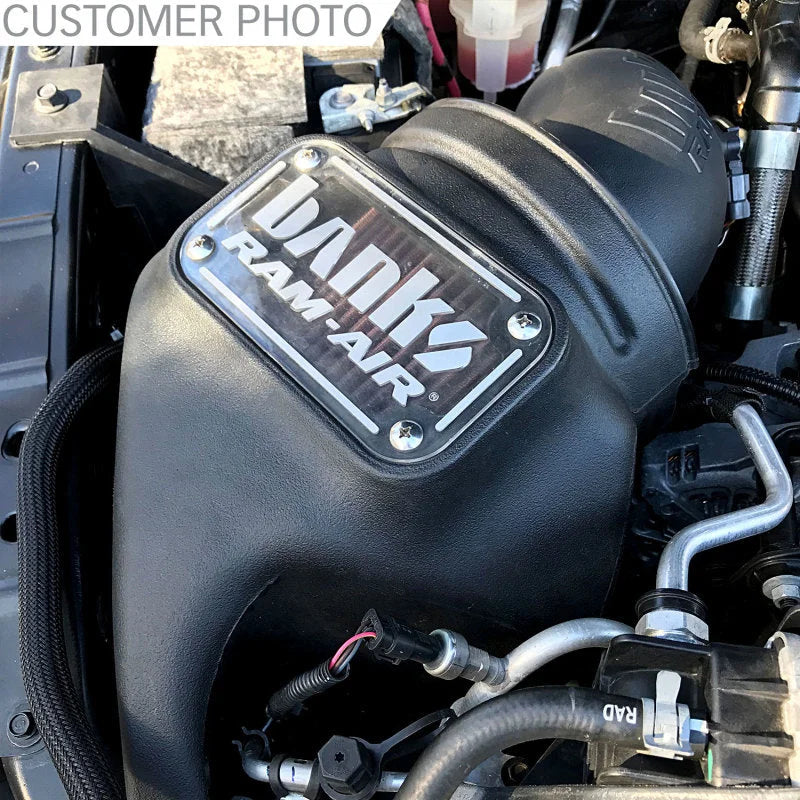 Banks Power 13-17 Ram 2500/3500 6.7L Ram-Air Intake System - Dry Filter - Installation View