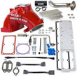 Load image into Gallery viewer, Banks Power 13-18 Dodge RAM 6.7L Monster-Ram Intake System W/Fuel Line-Chassis Cab Red - Installation View