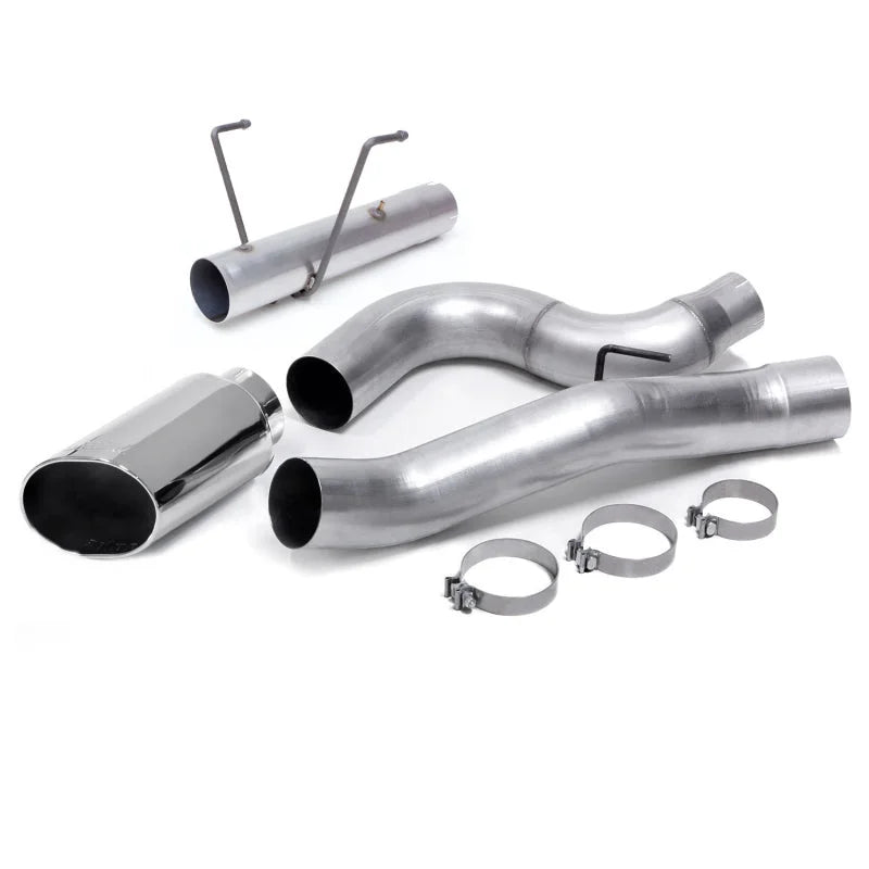 Banks Power 13-18 Dodge Ram 6.7 5in Monster Exhaust System - Single Exhaust w/ Chrome Tip - Detail View