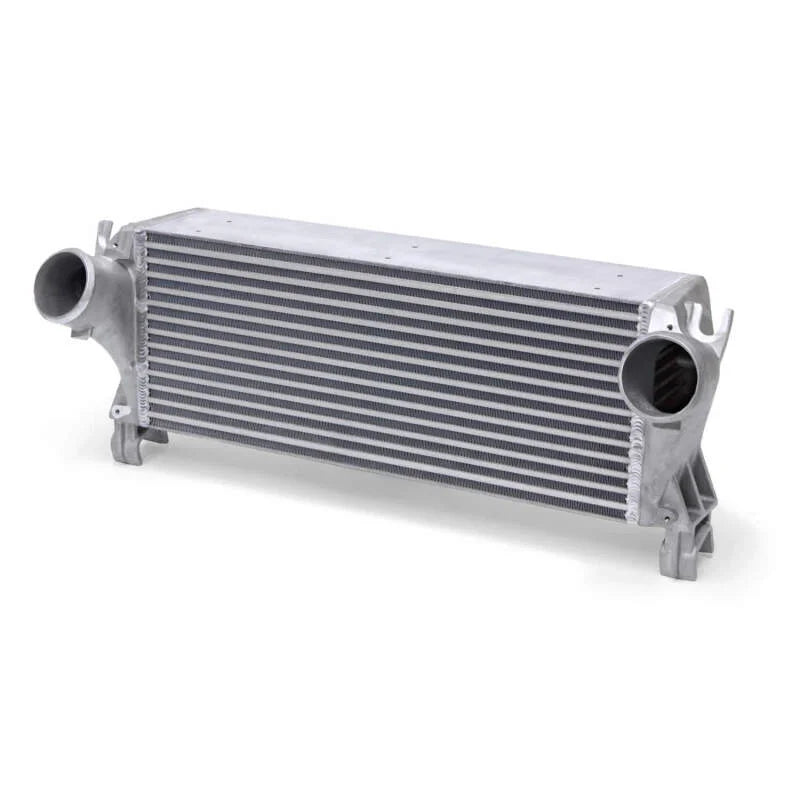 Banks Power 13-18 Ram 6.7L 2500/3500 Diesel Techni-Cooler System - Raw Tubes - Side View