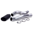 Load image into Gallery viewer, Banks Power 13-18 Ram 6.7L 5in Monster Exhaust System - Single Exhaust w/ SS Black Tip - Side View