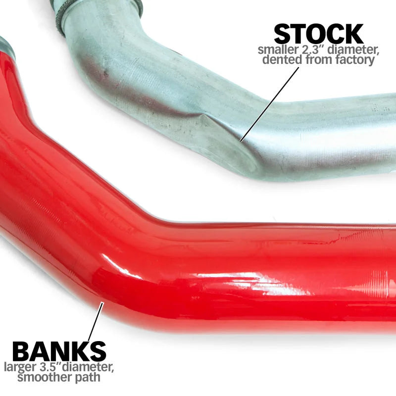 Banks Power 13-18 Ram 6.7L Diesel Boost Tube System - Driver Side - Detail View