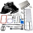 Load image into Gallery viewer, Banks Power 13-18 Ram 6.7L Monster-Ram Intake System Gen-2 w/Fuel Line - Black w/Heater System - Back View