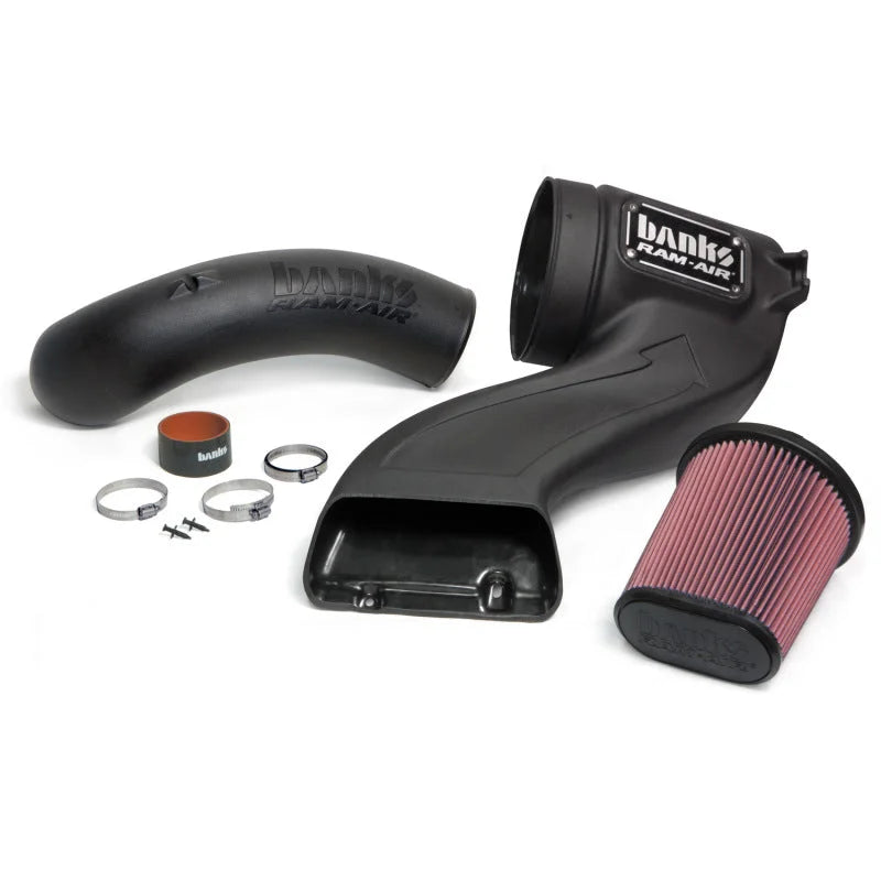 Banks Power 15-17 Ford F-150 5.0L Ram-Air Intake System - Oiled Filter - Side View