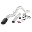 Load image into Gallery viewer, Banks Power 15 Chevy 6.6L LML ECLB/CCSB/CCLB Monster Exhaust System - SS Single Exhaust w/ Black Tip - Side View