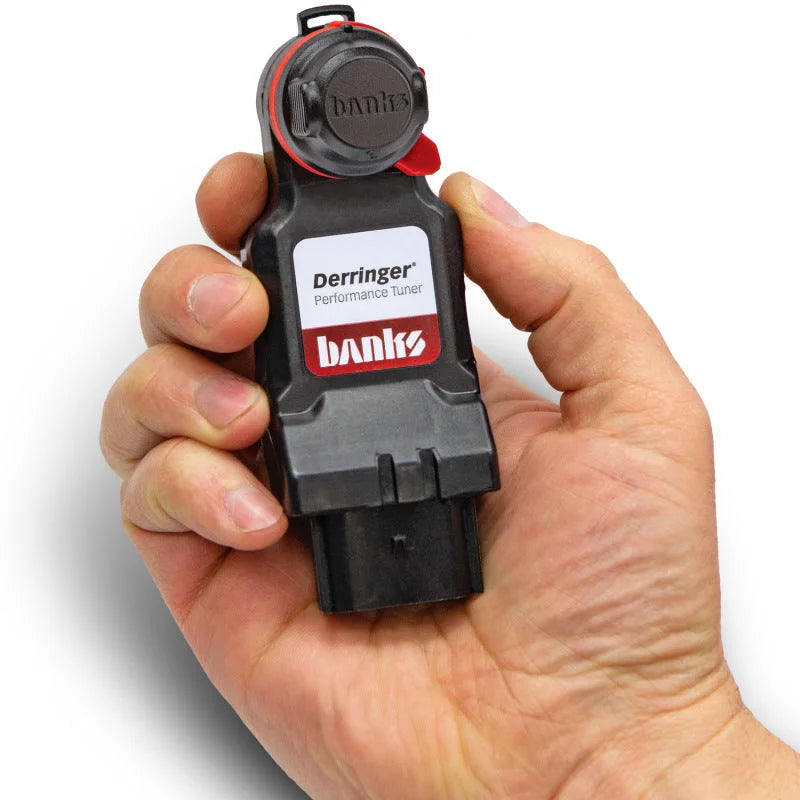 Banks Power 17-19 Chevrolet/GMC 2500/3500 6.6L Gen 2 Diesel Derringer Tuner (Req iDash) - Side View