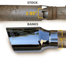 Load image into Gallery viewer, Banks Power 17-19 Chevy Duramax L5P 2500/3500 Monster Exhaust System - Installation View