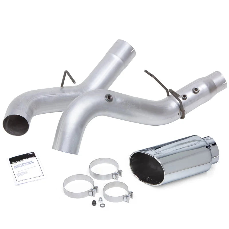 Banks Power 17-19 Chevy Duramax L5P 2500/3500 Monster Exhaust System - Additional View 7