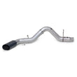 Load image into Gallery viewer, Banks Power 17-19 Chevy Duramax L5P 2500/3500 Monster Exhaust System w/ Black Tip - Side View