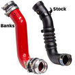 Load image into Gallery viewer, Banks Power 17-19 Chevy/GMC 2500HD/3500HD Diesel 6.6L Boost Tube Upgrade Kit - Red - Additional View 5