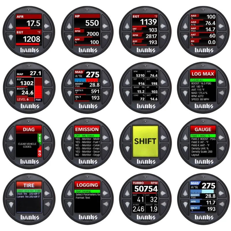 Banks Power 17-19 Ford F250/F350 6.7L Power Stroke Derringer Tuner (Gen 2) w/ Super Gauge - Additional View 9