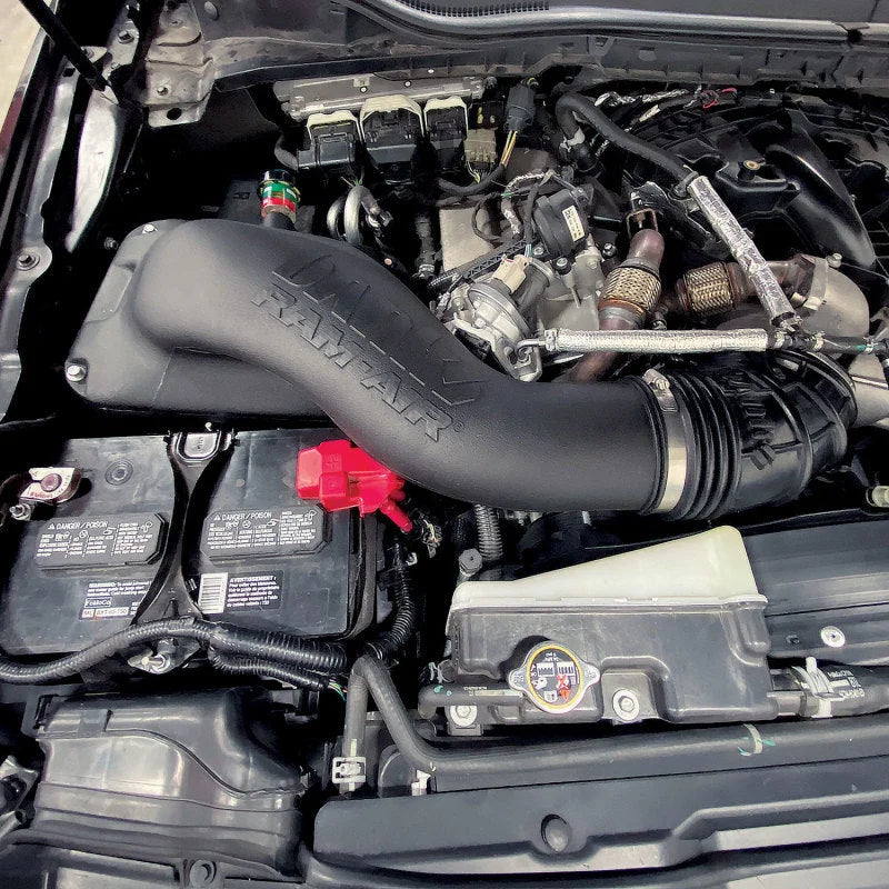Banks Power 17-19 Ford F250/F350/F450 6.7L Ram-Air Intake System - Oiled Filter - Side View