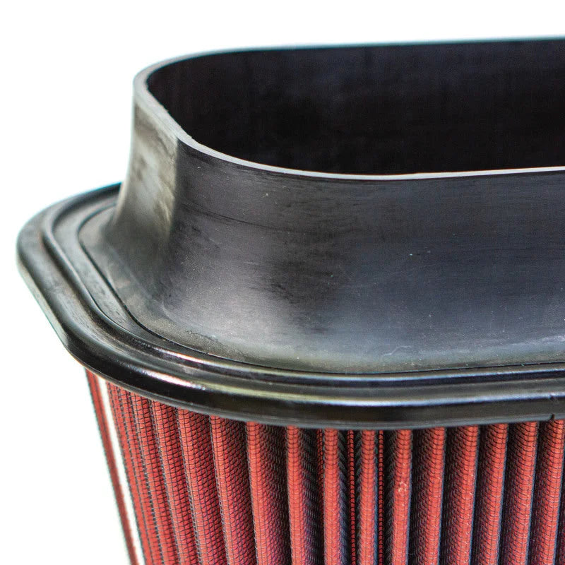 Banks Power 17-19 Ford F250/F350/F450 6.7L Ram-Air Intake System - Oiled Filter - Back View