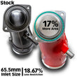 Load image into Gallery viewer, Banks Power 17-24 Chevrolet/GMC 2500/3500 6.6L Duramax L5P Monster-Ram Turbo Inlet Elbow - Red - Side View