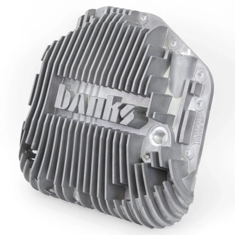 Banks Power 17+ Ford F250/F350 SRW Differential Cover Kit Dana M275- Natural - Side View