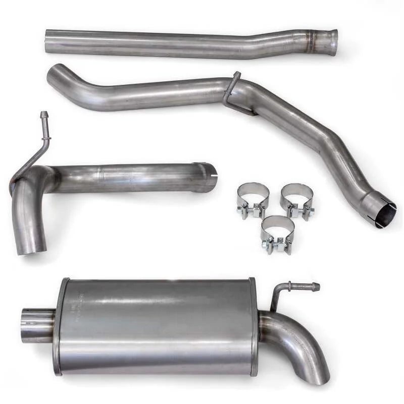 Banks Power 18-22 Jeep Wrangler 3.6L 4 Door Monster Sport Exhaust System - Side View