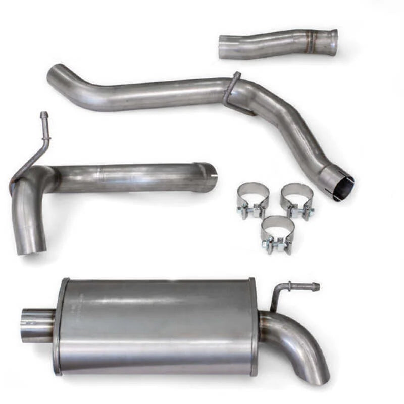 Banks Power 18-23 Jeep Wrangler 3.6L Monster Exhaust System - SS Single Exhaust - Installation View