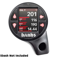 Load image into Gallery viewer, Banks Power 18-23 Jeep Wrangler/Gladiator - iDash Stealth Single Gauge Pod Kit - Back View