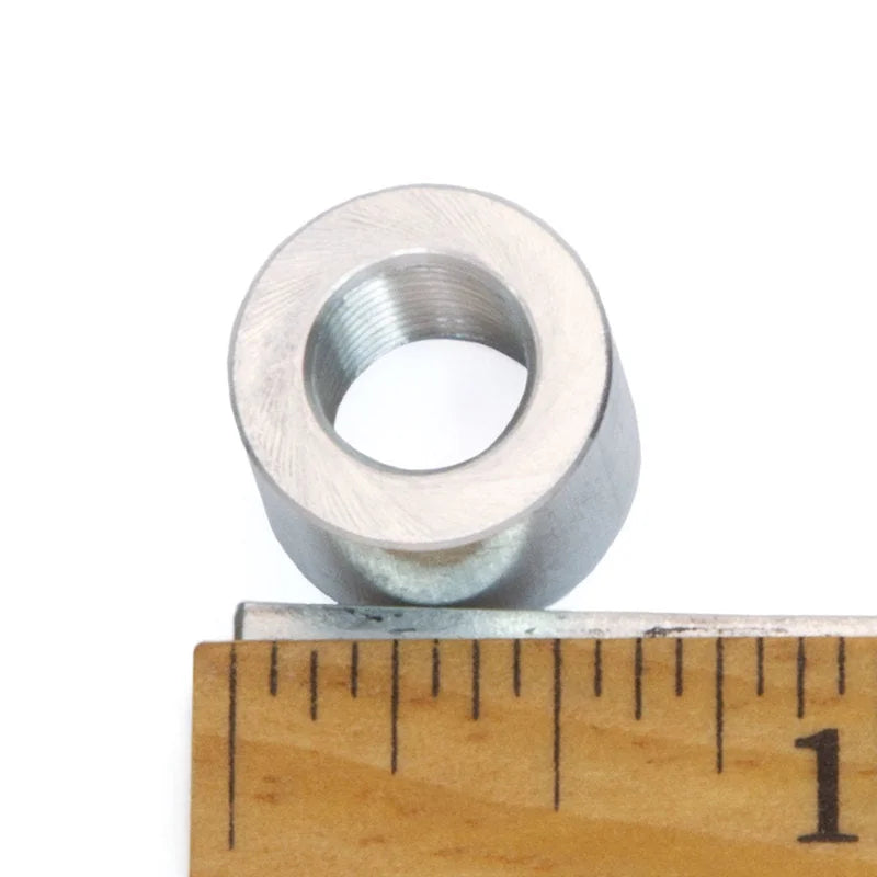 Banks Power 1/8 NPT/6061-T6 Aluminum Weld Bungs - Back View